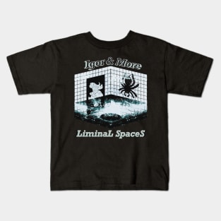 Igor & More Tarantula Liminal Spaces White Kids T-Shirt